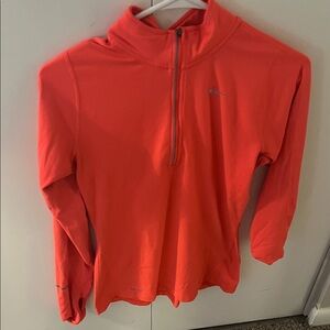 Nike Vibrant highlighter Pink Quarter-Zip Top